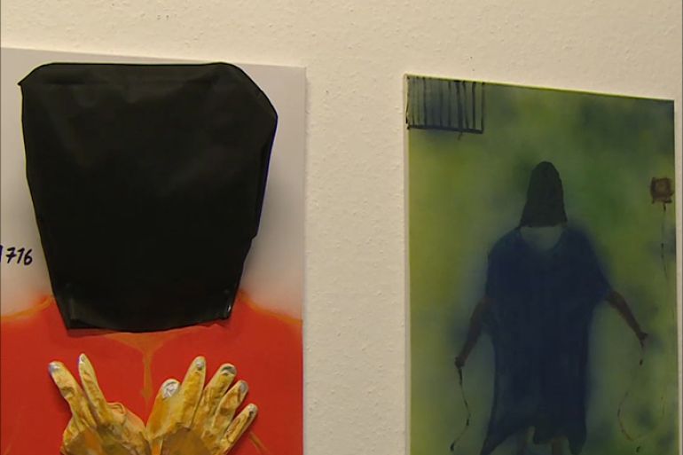 معرض في برلين للوحات أشهر سجين بـ"أبو غريب"