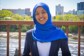 السياسية الأميركية من أصول صومالية إلهان عمر Ilhan Omar
