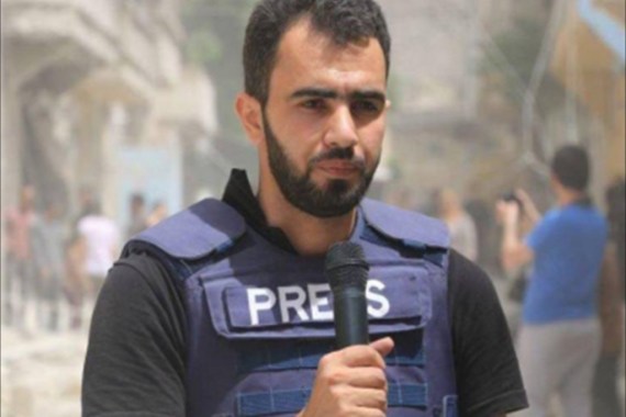 الناشط السوري هادي العبد الله يفوز بجائزة مراسلون بلا حدود لحرية الصحافة