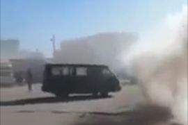 انفجار سيارة مفخخة في بلدة الراعي