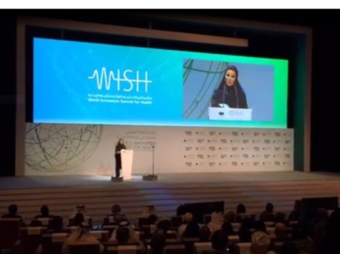 سمو الشيخة موزا بنت ناصر المسند، في افتتاح مؤتمر القمة العالمي للابتكار في الرعاية الصحية (ويش) اليوم الثلاثاء 29 نوفمبر 2016 في مركز قطر الوطني للمؤتمرات بالدوحة، ويستمر يومين