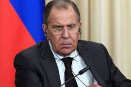 Russian Foreign Minister Sergei Lavrov attends a press conference in Moscow, Russia, 20 December 2016. Russia, Iran and Turkey agreed to guarantee Syria peace talks and backed expanding a ceasefire in the war-torn country, Russian foreign minister said after talks with counterparts.