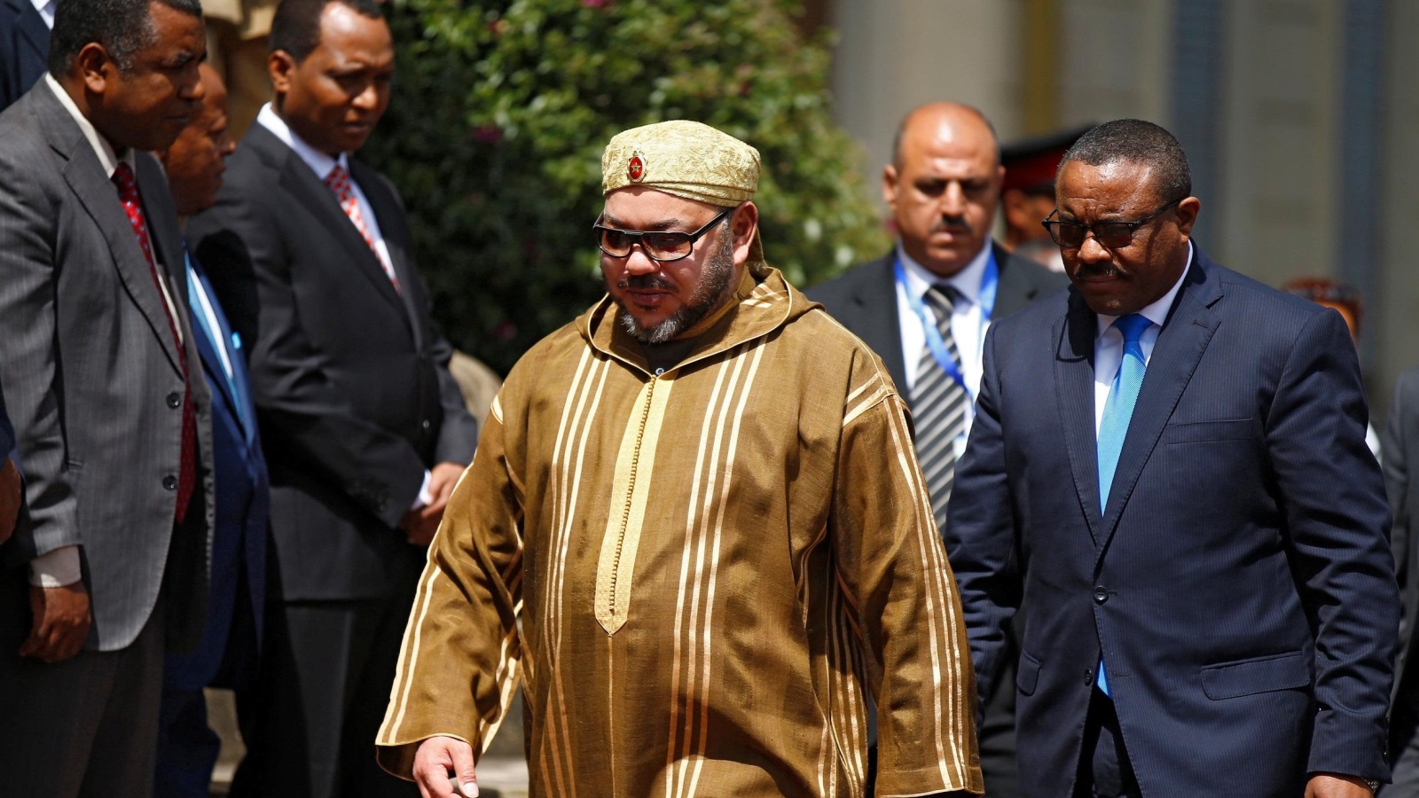 ‪محمد السادس يقود حملة دبلوماسية ذات أبعاد سياسية واقتصادية لتقوية حضوره بأفريقيا‬ (رويترز)