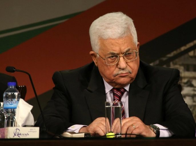 Palestinian President Mahmoud Abbas attends Fatah congress in the West Bank city of Ramallah November 29, 2016. REUTERS/Mohamad Torokman