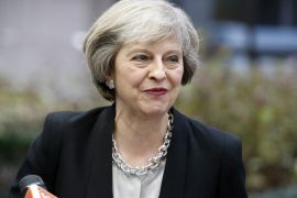 United Kingdom Prime Minister Theresa May arrives for the European summit in Brussels, Belgium, 15 December 2016. EU leaders meet for a one-day summit which will mainly focus on the implementation of the EU-Turkey agreement on migration and the EU Internal Security Strategy. 27 leaders are scheduled to later meet informally for a dinner to discuss the Brexit process.
