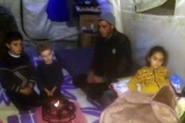 ظروف إنسانية صعبة يعيشها اللاجئون بريف حلب الشمالي