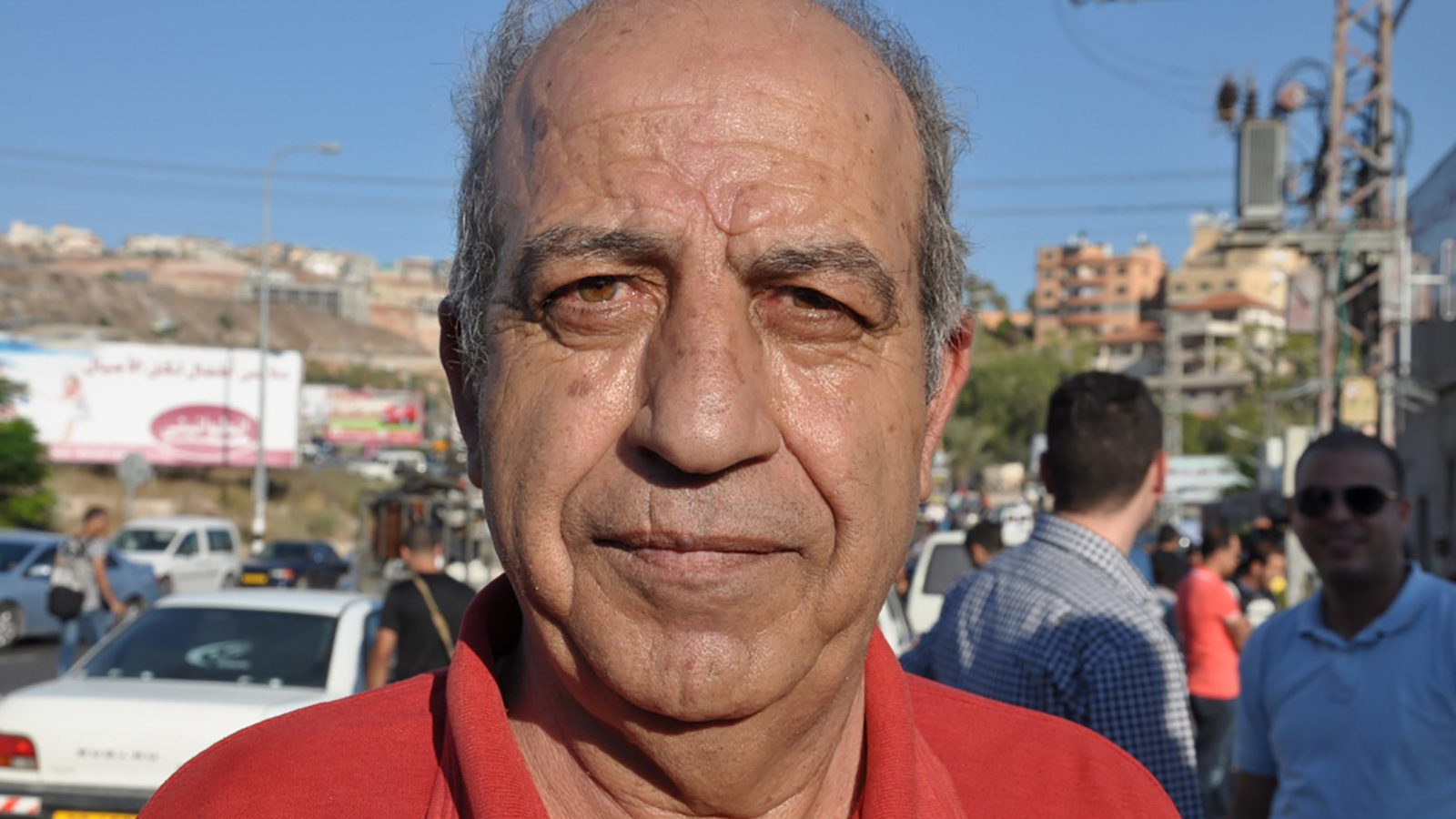 ‪أحمد ملحم اتهم حكومة نتنياهو بالانتقام من فلسطينيي 48 من أجل إرضاء المستوطنين‬ (الجزيرة نت)