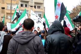 مظاهرات بإدلب وريفها للمطالبة بإسقاط نظام الأسد