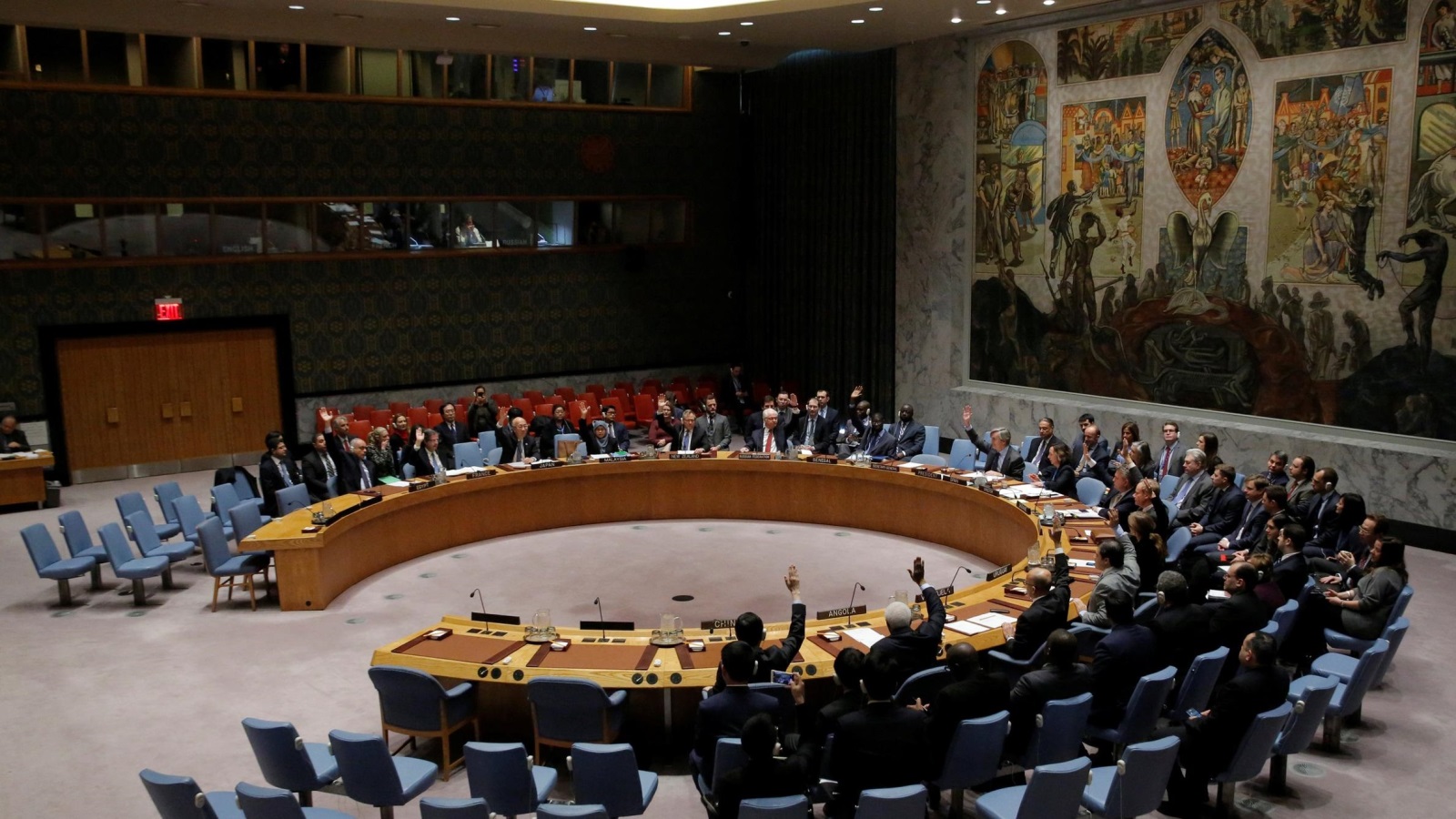 مجلس الأمن أجل التصويت على قرار يدين الاستيطان الإسرائيلي بطلب من مصر (رويترز)