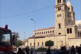 عشرات الضحايا بتفجير الكاتدرائية المرقسية بالقاهرة