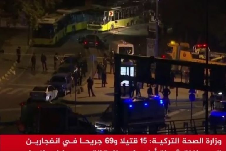 15 قتيلا في انفجار بإسطنبول