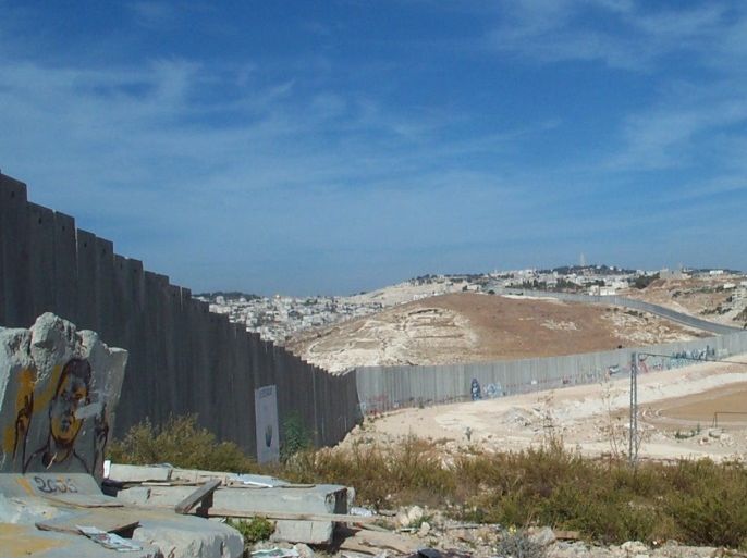 الجدار العازل- أبو ديس - شرق القدس