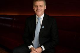 (FILE) A file picture dated 23 February 2014 shows New Zealand Deputy Prime Minister and Minister for Finance, Bill English, posing for a photograph during the G20 Finance Ministers and Central Bank Governors meeting in Sydney, Australia. According to media reports on 06 December 2016, English will run for Prime Minister of New Zealand in the wake of the sudden resignation of current Prime Minister and National Party leader John Key. EPA/DAN HIMBRECHTS AUSTRALIA AND NE