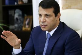 Mohammed Dahlan, a former Fatah security chief, gestures in his office in Abu Dhabi, United Arab Emirates October 18, 2016. Picture taken October 18, 2016. REUTERS/Stringer