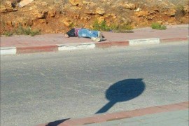 استشهاد شاب فلسطيني عند حاجز زعترة جنوب نابلس