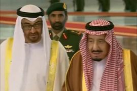 العاهل السعودي بدأ في أبو ظبي جولة خليجية تشمل قطر والبحرين والكويت