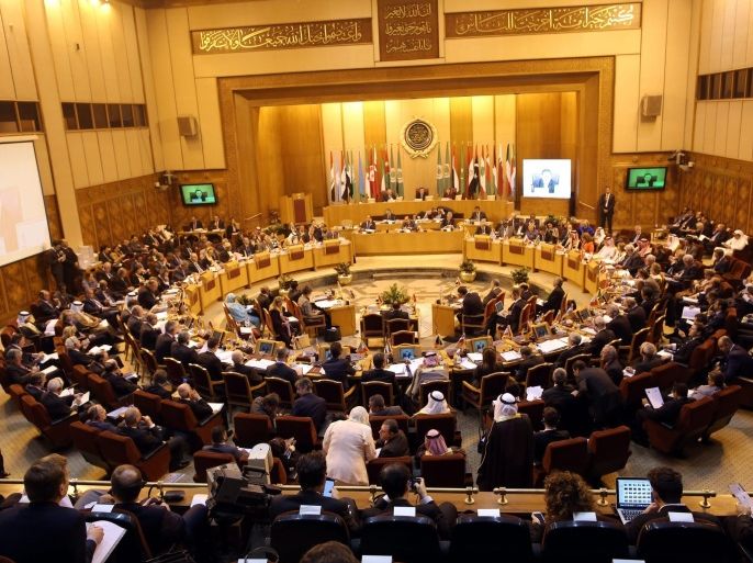 A general view of the 4th EU-League of Arab States Ministerial meeting, in Cairo, Egypt, 20 December 2016. The meeting is a biannually forum of dialogue aims to boost partnership and institutional cooperation between the EU and Arab states. Gathering ministers will discuss current regional issues, particularly on Syria, Libya, Middle East Peace Process, Yemen, Iraq, counter-terrorism and migration.