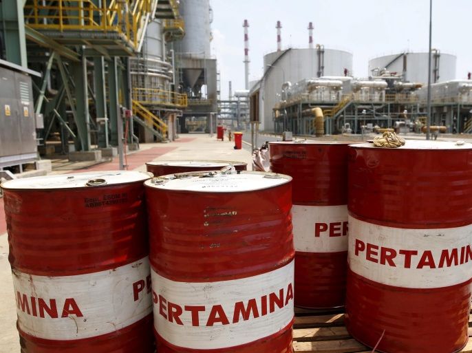 A view of state-owned oil giant Pertamina's refinery unit IV in Cilacap, Central Java, Indonesia January 13, 2016. REUTERS/Darren Whiteside/File Photo