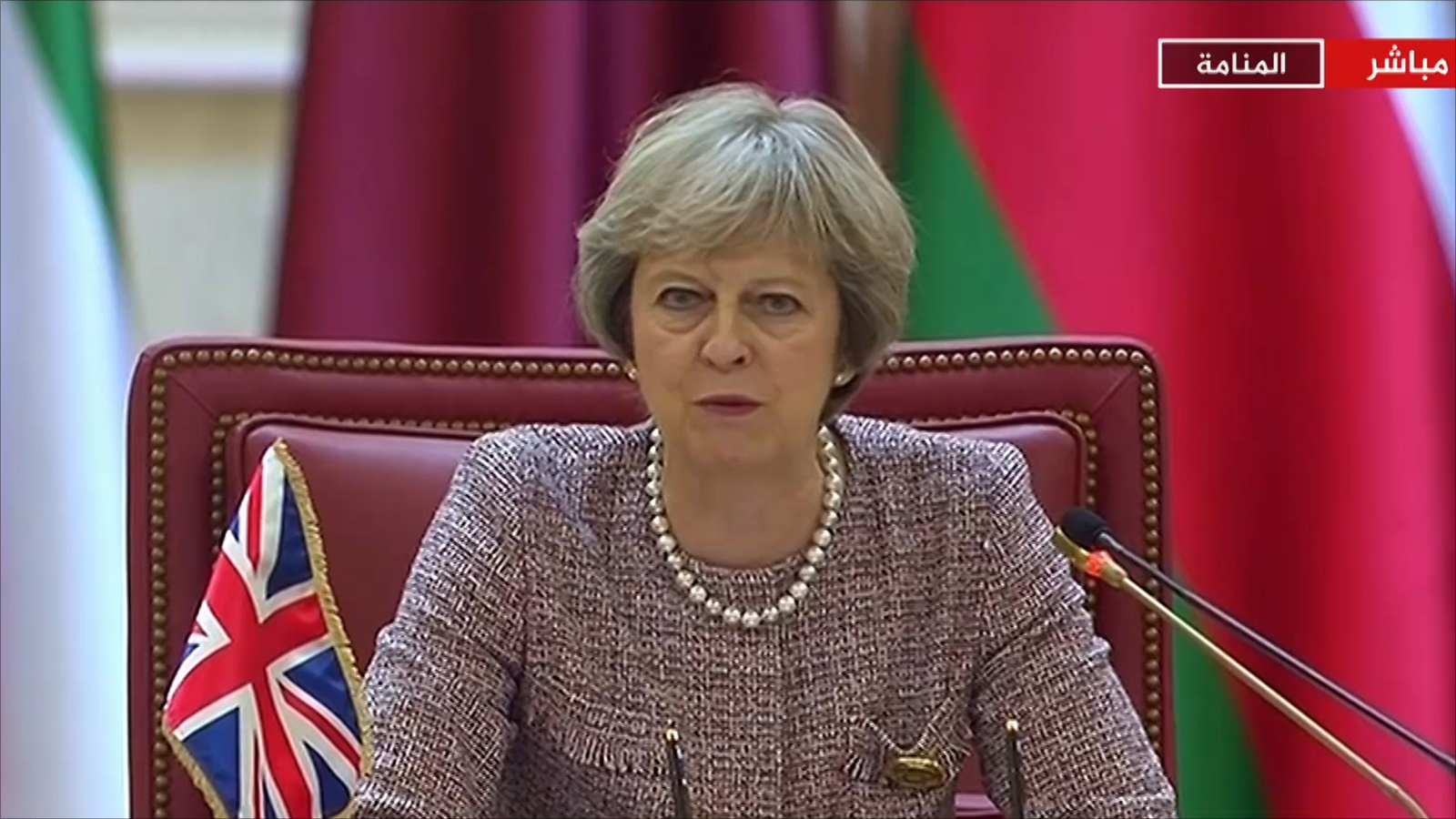 ‪تيريزا ماي: المملكة المتحدة ملتزمة بعقد شراكة مع الخليج من أجل التغلب على خطر إيران‬ (الجزيرة)