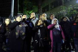 من الاحتجاج ببيروت على توقيف الطالب باسل الامين - تصوير ناشطون في الحراك المدني