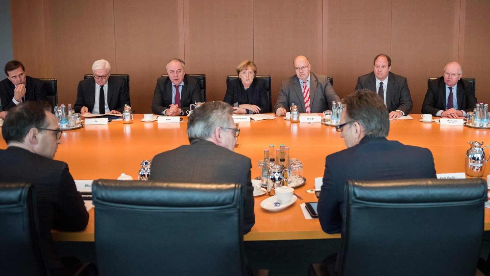 اجتماع أمني للحكومة الفدرالية الألمانية بقيادة ميركل (الأوروبية)