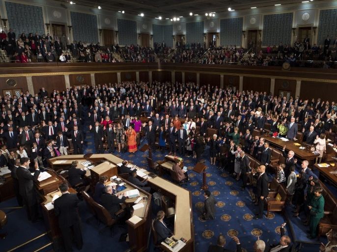 Members of the 115th session of Congress are sworn into office on the House floor of the U.S. Capitol in Washington, DC, USA, 03 January 2017. Republican Representative from Wisconsin Paul Ryan was reelected as Speaker of the House prior to the mass swearing-in.
