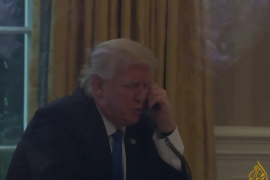 أجرى الرئيس الأميركي دونالد ترمب السبت سلسلة اتصالات هاتفية مع عدد من رؤساء الدول والحكومات