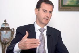 epa05435094 A handout picture made available on 21 July 2016 by Syrian arab news agency (SANA) shows Syrian President Bashar al-Assad giving an interview to Cuba's official state news agency Prensa Latina in Damascus, Syria, 20 July 2016. He said that the Turks, Qataris and Saudis lost most of their cards on the battlefields in Syria and that Aleppo battle is their last card, affirming that there is strong harmony between Syria and Latin America, especially Cuba, on the political and historical levels and that hard work is needed in order to invigorate the different sectors of this relation. EPA/SANA HANDOUT