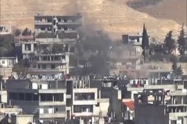 النظام يواصل قصف وادي بردى بريف دمشق