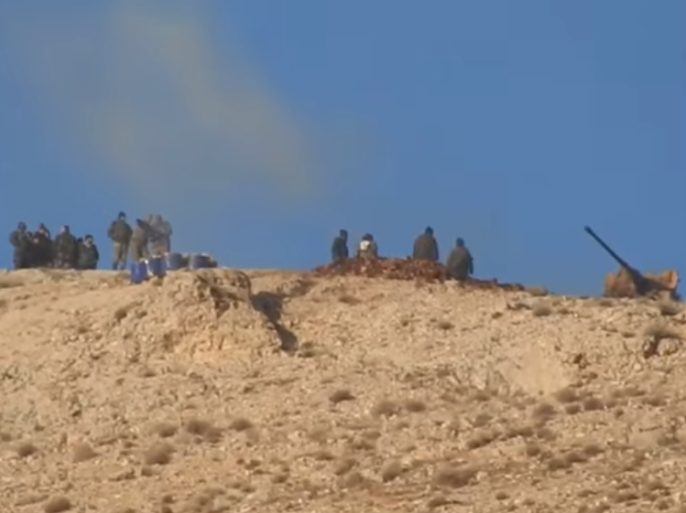 الهيئة الإعلامية في وادي بردى ترصد مدفعية النظام في التلال المشرفة على وادي بردى