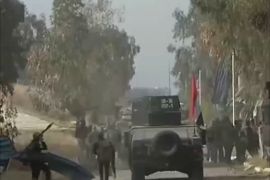 الجيش يتقدم بالموصل بغطاء جوي من التحالف