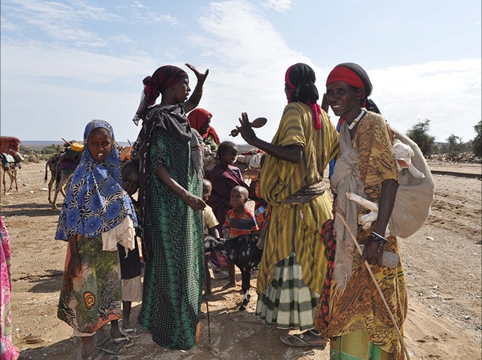 – شدة الجفاف أجبرت القرويين في إقليم أرض الصومال على النزوح من مناطقهم ،إبريل 2016