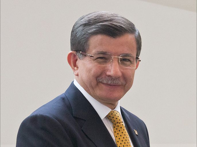 Turkish Prime Minister Ahmet Davutoglu