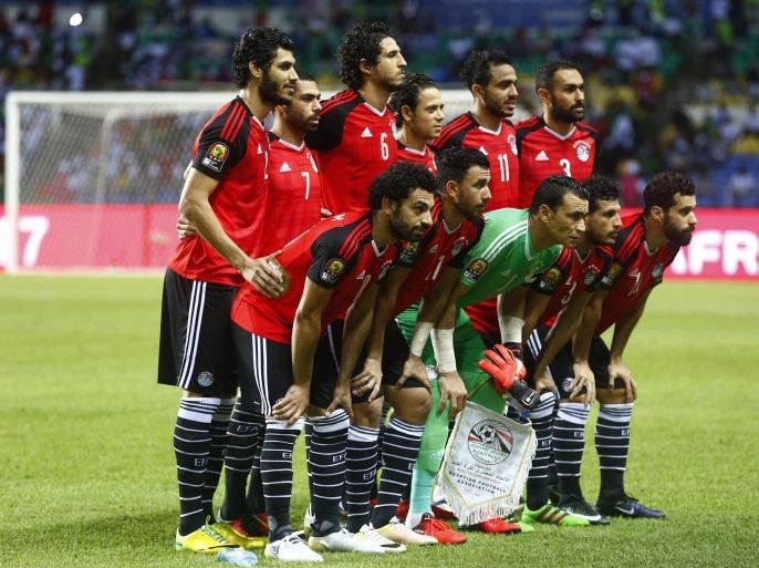 Football Soccer - African Cup of Nations - Semi Finals - Burkina Faso v Egypt- Stade de l'Amitie - Libreville, Gabon - 1/2/17 Egypt team group before the match Reuters / Amr Abdallah Dalsh Livepic