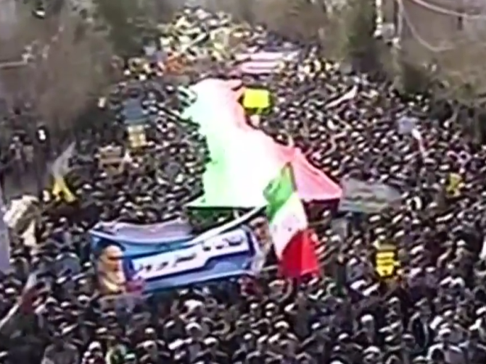 بدأت في إيران احتفالات إحياء الذكرى الثامنة والثلاثين لانتصار "الثورة الإسلامية"