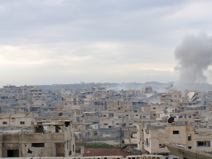 ‪أحياء المعارضة في درعا باتت منكوبة بسبب القصف الجوي‬ (الجزيرة)