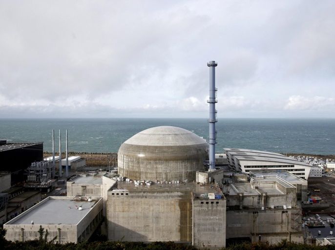 FILE PHOTO - General view of the construction site of the third-generation European Pressurised Water nuclear reactor (EPR) in Flamanville, France, November 16, 2016. REUTERS/Benoit Tessier/File photo
