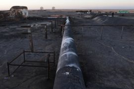 Damaged tanks and pipelines are seen at the oil port of Ras Lanuf, Libya January 11, 2017. Picture taken January 11, 2017. REUTERS/Esam Omran Al-Fetori