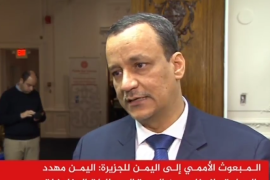 مبعوث الأمم المتحدة الخاص إلى اليمن إسماعيل ولد الشيخ أحمد قال إن الوقت حان لعودة الأطراف اليمنية إلى طاولة الحوار