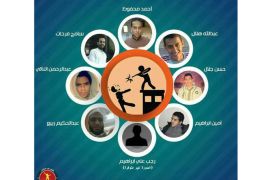 صورة تداولها ناشطون للمعارضين الذين قامت السلطة في مصر بتصفيتهم خلال الأسبوع الحالي