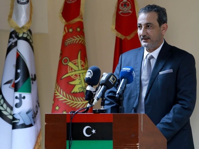 وزير الدفاع في حكومة الوفاق الوطني الليبية المهدي البرغثي
