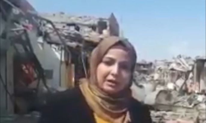 رئيسة مجلس قضاء الموصل تتحدث عن مجزرة بقصف جوي