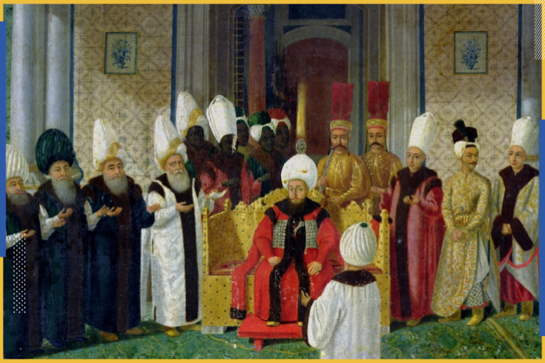في نهاية القرن السابع عشر انتقل محور السلطة من السلطان إلى الصدر الأعظم، الذي أصبحت داره "الباب العالي" مركزًا للسلطة بدلاً من قصر السلطان