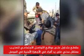 مقاطع مصورة تكشف تعذيب معتقلين مدنيين في الموصل
