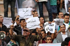 صورة 2 وقفة احتجاجية أمام نقابة الصحفيين ضد حبس الصحفيين. تصوير زميل مصور صحفي. مسموح باستخدامها. دعاء عبد اللطيف-القاهرة