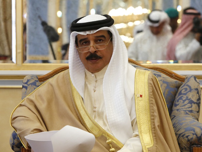 ‪‬ يعتقد الوداعي أن استهداف أقاربه في البحرين نتج عن مشاركته في احتجاج رافض لزيارة ملك البحرين لبريطانيا(رويترز)