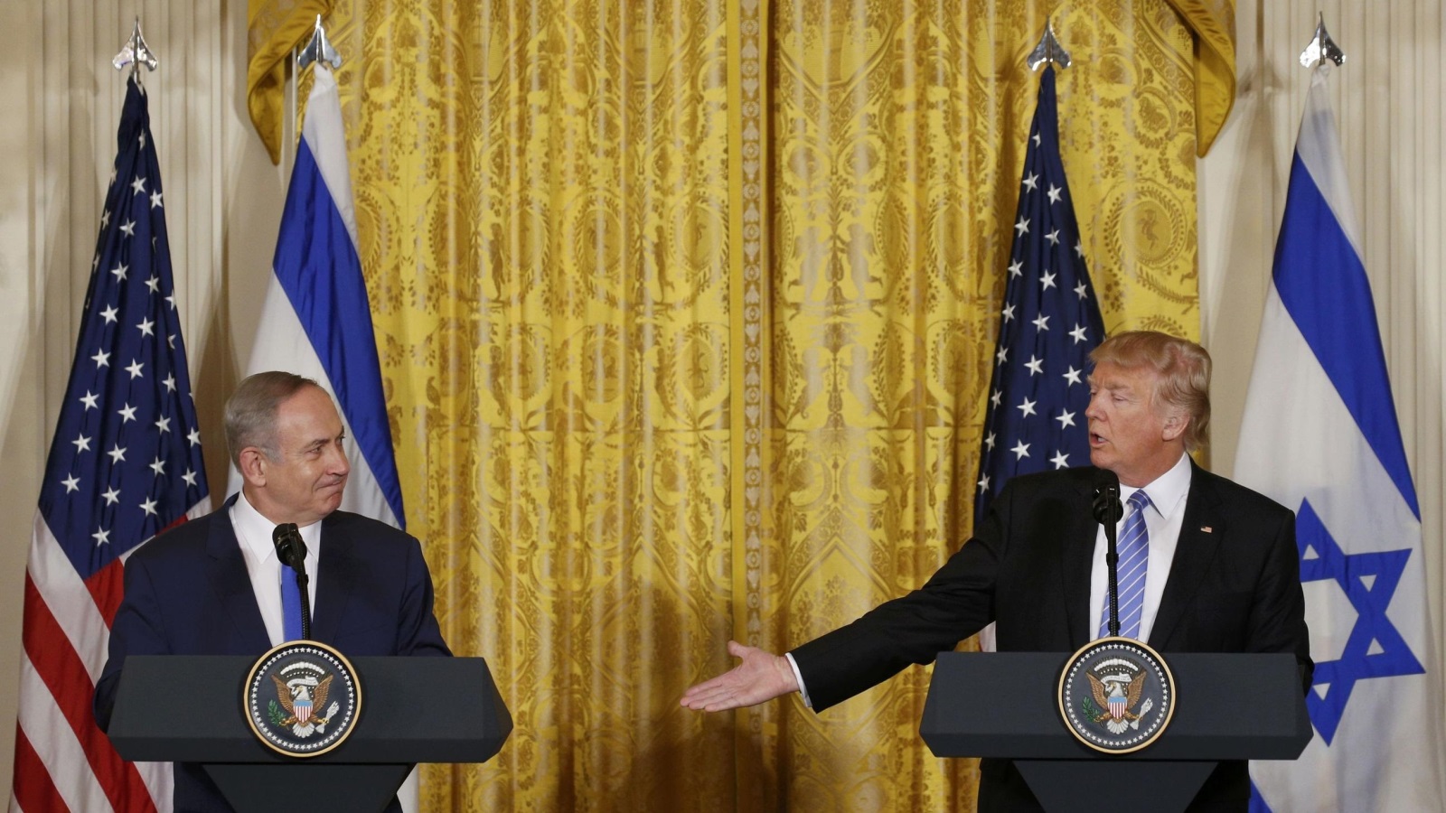 الرئيس الأميركي دونالد ترمباستقبل رئيس الوزراء الإسرائيلي بنيامين نتنياهو بواشنطن أكثر من مرة