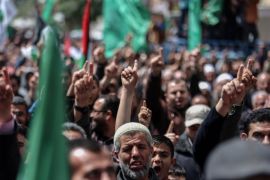 مسيرة لحماس بغزة تنديدا بإجراءات الحكومة تجاه القطاع