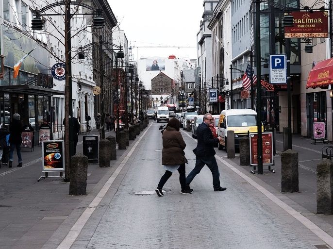 REYKJAVIK, ICELAND - APRIL 5: A shopping street is seen near the Icelandic Parliament building in downtown Reykjavik as Icelandic Prime Minister Sigmundur David Gunnlaugsson faces a vote of no confidence following the Panama Papers leak on April 5, 2016 in Reykjavik, Iceland. President îlafur Ragnar Grmsson is to meet with the leaders of all the governmental parties of Iceland today after news broke on Sunday that Prime Minister Sigmundur David Gunnlaugsson hid assets i