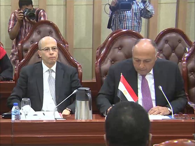 مباحثات رسمية في الخرطوم بين وزيري الخارجية السوداني والمصري